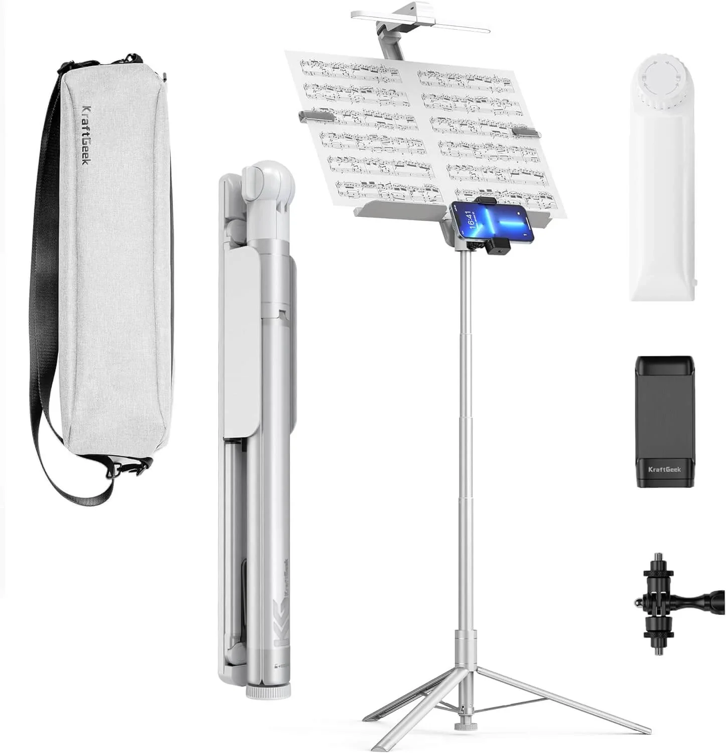 KraftGeek Capsule™ Premium Portable Music Stand — Vermont Violins